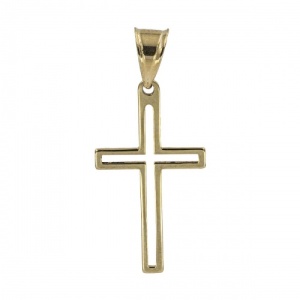 Bijuterii aur galben 14 K pandantiv colectie noua model CRUCE