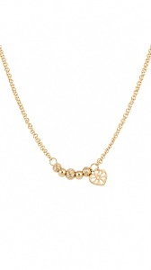 Bratara aur galben 14 K colectie ITALIA model INIMA - Img 2