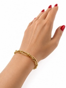 Bratara aur galben 14 K colectie ITALIA model ZALUTE