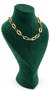 Colier aur galben 14 K colectie ITALIA model ZA IN ZA - Img 2