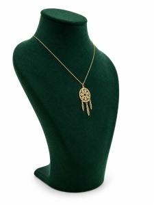Lant cu pandantiv aur galben 14 K model DREAM CATCHER