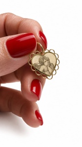 Pandantiv aur galben 14 K colectie ITALIA model INGERAS