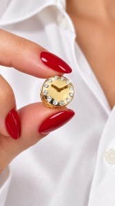 Pandantiv aur galben 14 K model CHARM - CEAS