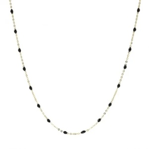 Bijuterii aur galben 14 K Colier colectie noua ITALIA model BLACK - Img 3