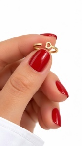 Bijuterii aur galben 14 K inel colectie noua model INIMA - Img 2