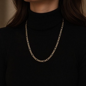 Bijuterii aur galben 14 K lanturi colectie noua 55 cm