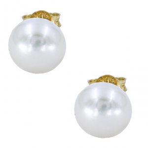 Bijuterii aur galben cercei colectie noua model PERLA