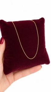 Bijuterii aur galben lant colectie noua ITALIA 45 cm - Img 2