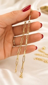 Bratara aur galben 14 K colectie ITALIA model ZA IN ZA - Img 2