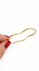 Bratara fixa aur galben 14 K colectie ITALIA model LUCIOS - Img 2