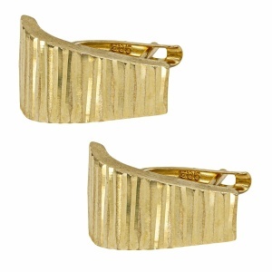 Cercei aur galben 14 K colectie ITALIA model FATETAT