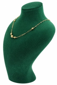 Colier aur galben 14 K colectie ITALIA model BILUTE - Img 2