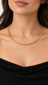 Colier aur galben 14 K colectie ITALIA model ELASTIC