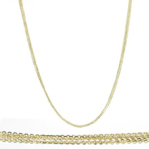 Colier aur galben 14 K colectie ITALIA model FANTEZIE - Img 2