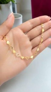 Colier aur galben 14 K colectie ITALIA model INIMIOARE - Img 2