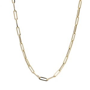 Colier aur galben 14 K colectie ITALIA model ZA IN ZA - Img 3