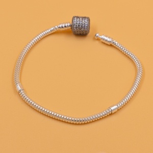 Bijuterii argint 925 bratara colectie noua model CHARM ZIRCONIA - Img 3