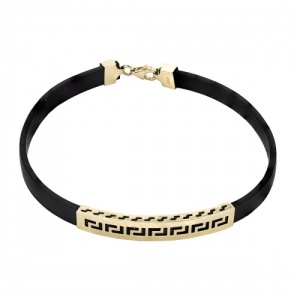 Bijuterii aur galben 14 K bratari silicon colectii noi model GEOMETRIC - Img 2