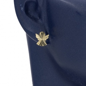 Bijuterii aur galben 14 K cercei colectie noua model INGERAS - Img 3