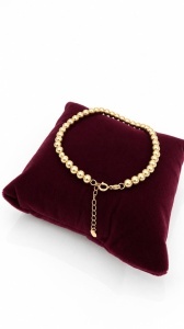 Bratara aur galben 14 K colectie ITALIA model BILUTE - Img 2