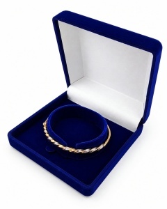 Bratara fixa aur galben 14 K colectie ITALIA model RASUCIT - Img 3