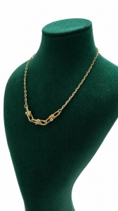 Colier aur galben 14 K colectie ITALIA model GEOMETRIC