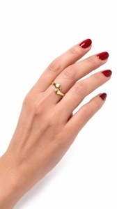 Inel aur galben 14K model MANUTE