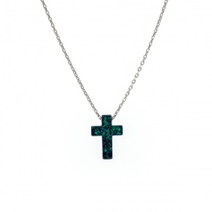Lant cu pandantiv argint 925 model CRUCE