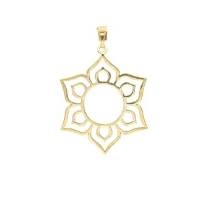 Pandantiv aur galben 14 K colectie GRECIA model FLOARE