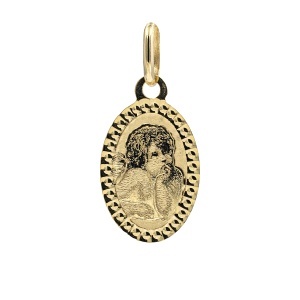 Pandantiv aur galben 14 K colectie ITALIA model INGERAS