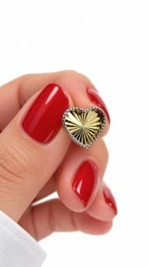 Set aur galben 14 K colectie noua ITALIA model INIMA - Img 5