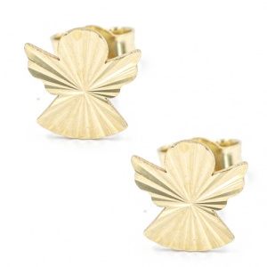 Bijuterii aur galben 14 K cercei colectie noua model INGERAS