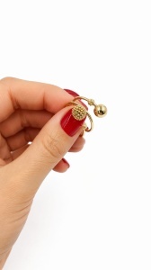 Bijuterii aur galben 14 K inel colectie noua model BILUTE - Img 2