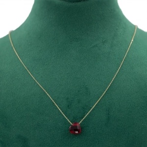 Bijuterii aur galben 14 K lant cu pandantiv colectie noua model INIMA - Img 4