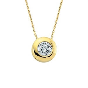 Bijuterii aur galben 14 K lant cu pandantiv colectie noua model ASPIRINA
