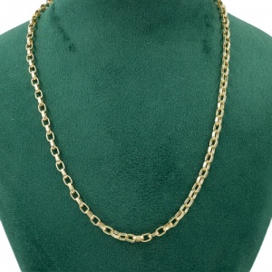 Bijuterii aur galben 14 K lanturi colectii noi 55 cm - Img 2