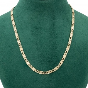 Bijuterii aur galben 14 K lanturi colectii noi 55 cm - Img 2