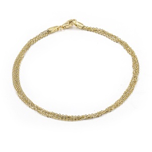 Bratara aur galben 14 K colectie ITALIA model FANTEZIE