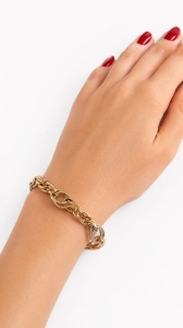 Bratara aur galben 14 K colectie ITALIA