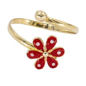Inel copii aur galben 14 K model FLORICICA