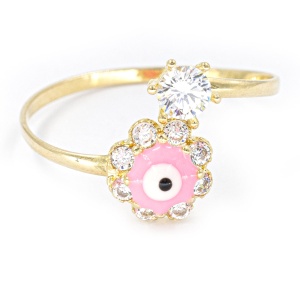 Inel copii aur galben 14 K model FLORICICA