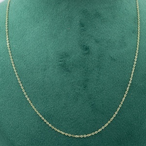 Lant aur galben 14 K colectie ITALIA model 35 cm