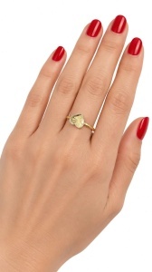 Set aur galben 14 K colectie noua ITALIA model INIMA - Img 2
