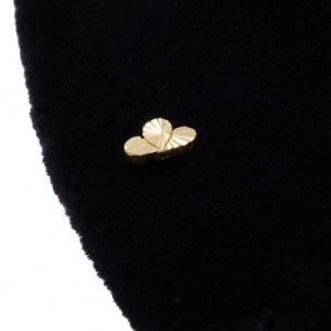 Bijuterii aur galben 14 K cercei mici colectie noua model FLOARE - Img 3