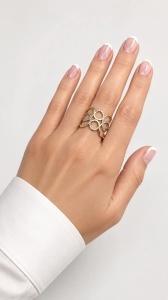 Bijuterii aur galben 14 K colectie noua model INFINIT