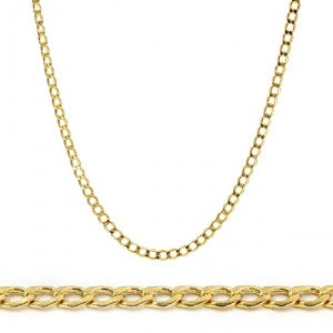 Bijuterii aur galben 14 K lant colectii noi 55 cm