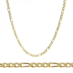 Bijuterii aur galben 14 K lanturi colectie noua 55 cm - Img 2