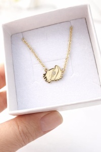 Bijuterii personalizate aur 14 K bratara copii model PICIORUSE - BRILIANT