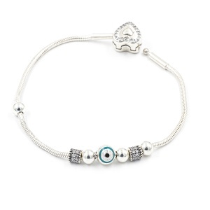Bratara argint 925 model CHARM OCHI DE DEOCHI