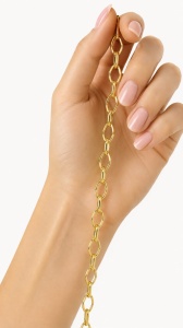 Bratara aur galben 14 K colectie ITALIA model ZALUTE - Img 2